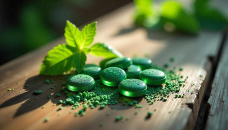 Spirulina & Chlorella Presslinge