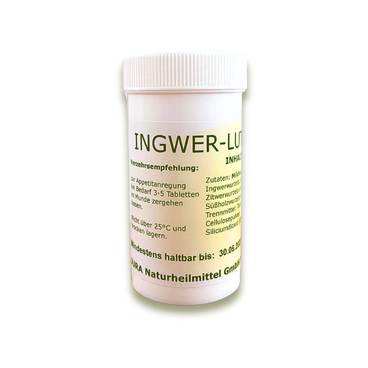 Ingwer-Lutschtabletten