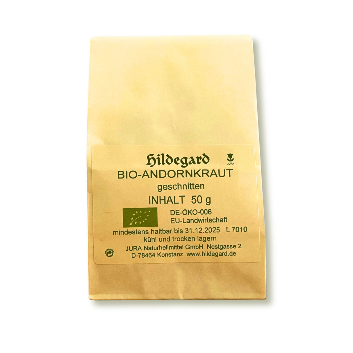Bio-Andornkraut geschnitten, DE-ÖKO-006