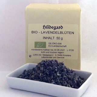 Bio-Lavendelbl&uuml;ten, DE-&Ouml;KO-006